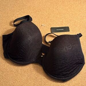 NATORI - SHEER JACQUARD - Black - New with Tags